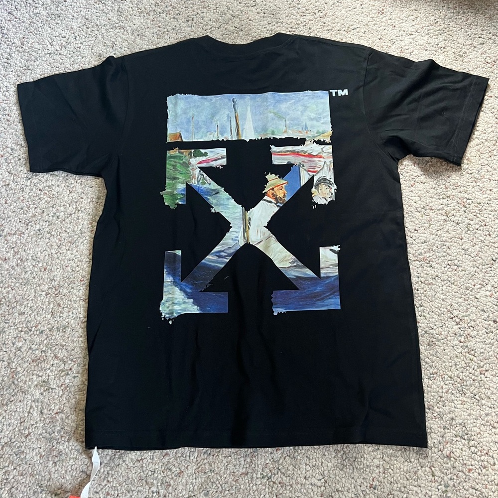 Off white tee Mens Medium